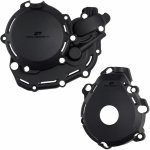 POLISPORT sada krytu alternátoru a spojky vodní pumpy KTM EXC-F 450/500 24-26, HUSQVARNA FE 450/501 24-26, GAS GAS EC-F 450/500 24-26 barva černá | Zboží Auto