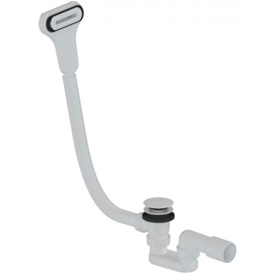 SAT Vanový automat click clack a štěrbinový přepad DN40/DN50 SAT bílá lesklá plast SATAVAS60CCB SATAVAS60CCB – Zboží Dáma