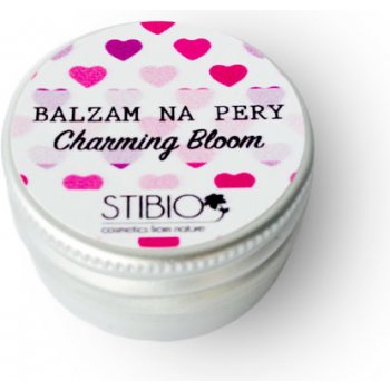 STIBIO Balzám na rty růže Charming bloom 14 g