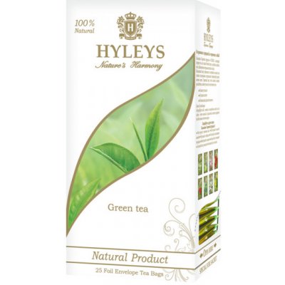 Hyleys Čaj zelený čaj 25 x 2 g