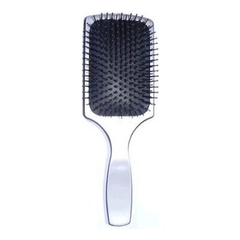 Hair Stylist kartáč na vlasy stříbrný plochý široký, nylonové ostny od 247  Kč - Heureka.cz
