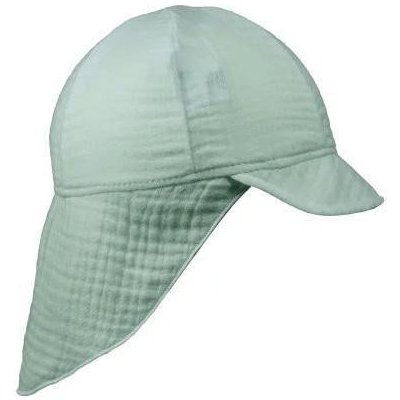 ESITO Dětská kšiltovka s krytím krku mušelín olivové – Zboží Mobilmania