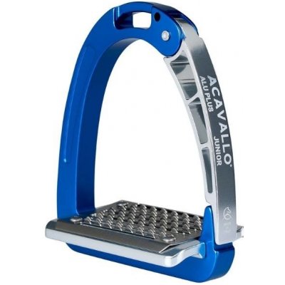 ACAVALLO Bezpečnostní třmeny Arena Aluplus Junior blue – Zboží Mobilmania