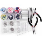 Pro Háčkování Set ke korálkování pro začátečníky Balení produktu: 1 sada, Varianta: 7 multikolor – Sleviste.cz