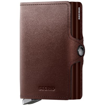 Secrid Premium Twinwallet Dusk Tmavě Hnědá – Zbozi.Blesk.cz
