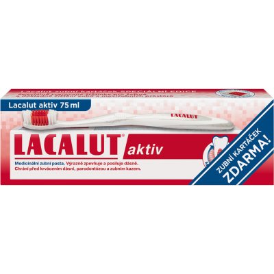 Lacalut Aktiv zubní pasta speciální edice 75 ml – Hledejceny.cz