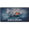 Podložky pod myš Natec GENESIS Mouse pad Carbon 500 Maxi World of Warships 900x450mm (NPG-1739)