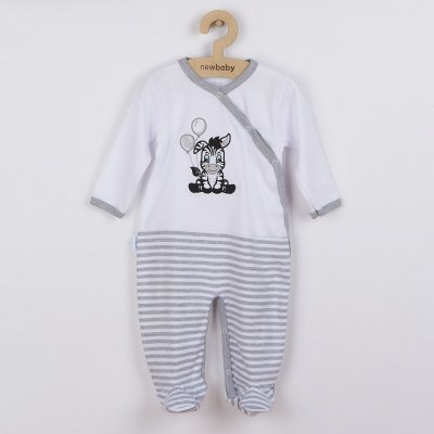 New Baby Kojenecký bavlněný overal Zebra exclusive – Zboží Mobilmania