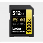 Lexar SDXC Pro 1800x 512GB LSD1800512G-BNNNG – Zbozi.Blesk.cz