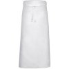 Zástěra Link Kitchen Wear Bistro zástěra X961T White 120x100cm