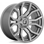 Fuel D713 RAGE platinum 10x20 5x127 ET18 brushed gunmetal tinted clear – Hledejceny.cz