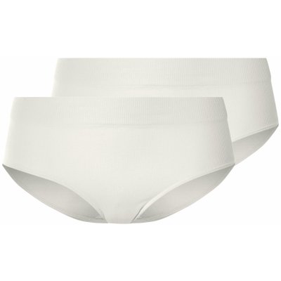 esmara Dámské bezešvé kalhotky Hipster 2 kusy bílá – Zboží Dáma