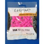 Legend Plastic Golf Step Tees 6mm 35ks růžová – Zboží Dáma