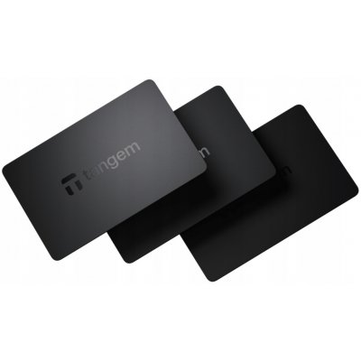 Tangem Wallet 3-card set TG128X3-B – Sleviste.cz