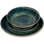 BERLINGERHAUS Jídelní sada talířů Matte Green Collection zelená 18 ks – Zboží Dáma