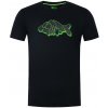 Rybářské tričko, svetr, mikina Korda Tričko Outline Tee Black