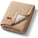 BabyOno Zateplená bavlněná pletená deka Béžová – Hledejceny.cz