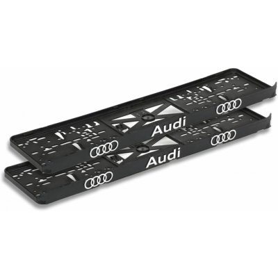 3D Podložka pod SPZ AUDI (2ks) – Zboží Mobilmania