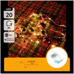 Aigostar LED Vánoční řetěz 20xLED/3xAA 2m teplá bílá B103033XK – Hledejceny.cz