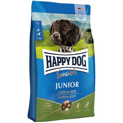 Happy Dog Supreme Sensible Junior jehněčí maso s rýží 10 kg
