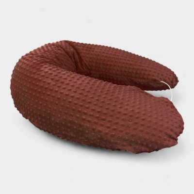 GADEO Kojicí a relaxační polštář MINKY hnědá – Sleviste.cz