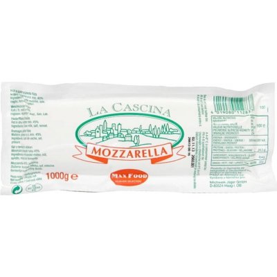 La Cascina Mozzarella 1kg – Zboží Dáma