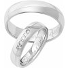 Prsteny Aumanti Snubní prsteny 174 Platina bílá