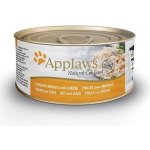 Applaws Adult Chicken breast with Cheese in broth 70 g – Hledejceny.cz