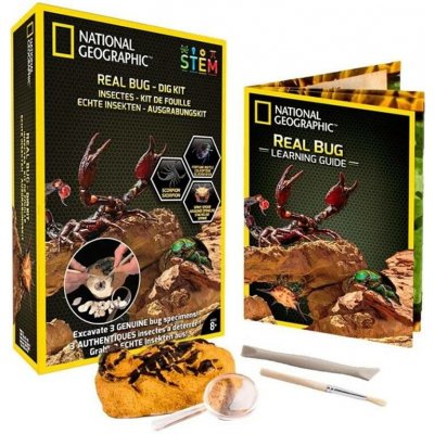 Vykopávková sada National Geographic Real bug dig kit – Hledejceny.cz