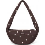 Studio Noos Kabelka Cross Body Mini Puffy Brown Hearts – Zboží Dáma