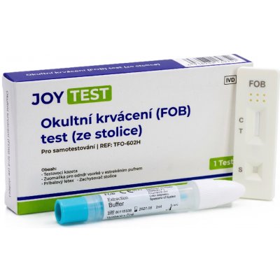 JoyTest Rychlý test na okultní krvácení FOB 1 ks – Zboží Dáma