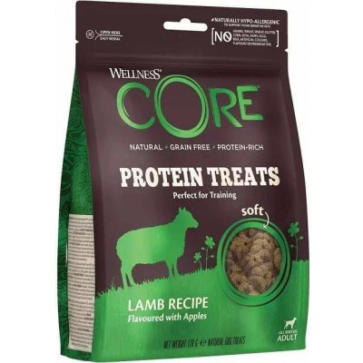 Wellness Core protein treats trainers jehněčí a jablko 170 g