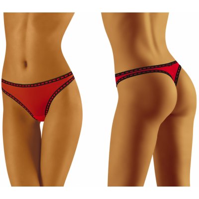 Wolbar Dámská tanga Carimbo Červená – Sleviste.cz