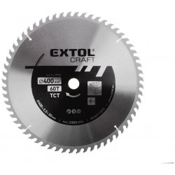 Extol CRAFT 19122 Pilový kotouč 400 x 30 x 3,8 mm, 60z