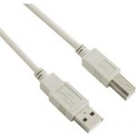 4World 04680 USB 2.0 AM-BM 5m, šedý – Hledejceny.cz