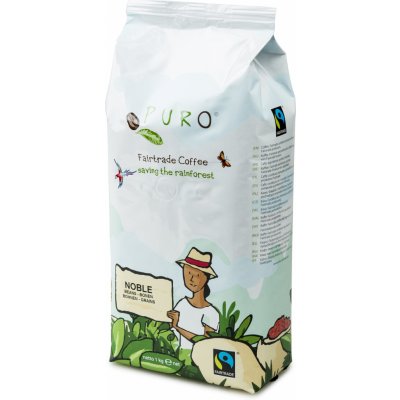 Puro Fairtrade NOBLE zrnková 1 kg – Hledejceny.cz