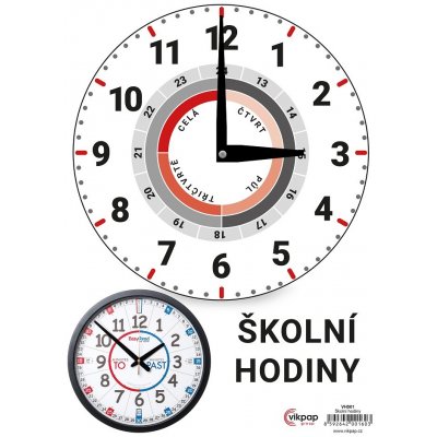 Školní hodiny - klasik – Zbozi.Blesk.cz