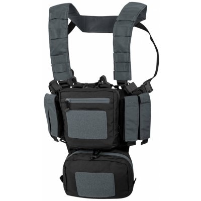 Helikon-Tex Training Mini Rig Hrudní nosič Černá / shadow grey – Zboží Mobilmania