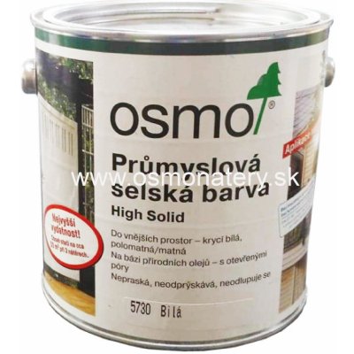 Osmo 5730 Průmyslová Selská barva pro nástřik 8 l biela – Zbozi.Blesk.cz