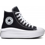 Converse Chuck Taylor All Star Move Platform Hi 568497 black/natural ivory/white – Zboží Dáma