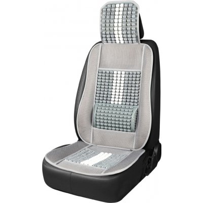 Autopotah AMIO s opěrkou hlavy a beder šedý 131x46cm | Zboží Auto