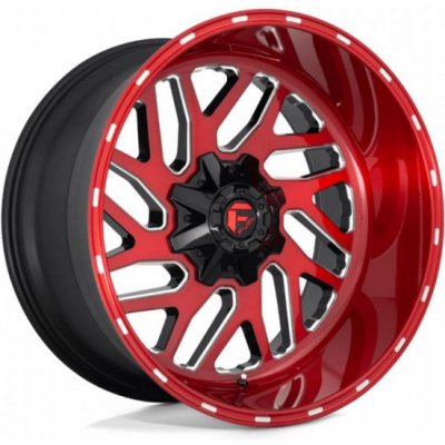 Fuel D691 TRITON 10x20 5x114,3 ET18 candy red milled – Zbozi.Blesk.cz