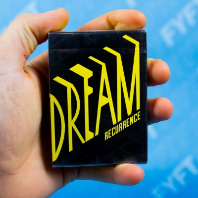 Dream Recurrence Card Experiment cardistry hrací karty Barva: Žlutá – Zboží Mobilmania