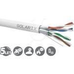 Solarix SXKD-6A-STP-LSOH-B2ca CAT6A STP LSOH B2ca s1 d1 a1, cívka, 500m – Zboží Živě