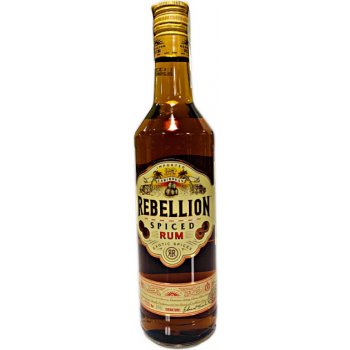 RON REBELLION SPICED 37,5 0,7 l (holá láhev)