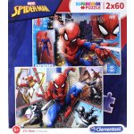 Clementoni Spider-Man 2 x 60 dílků – Hledejceny.cz