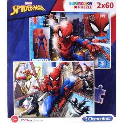 Clementoni Spider-Man 2 x 60 dílků