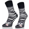 Dobré ponožky Zebra
