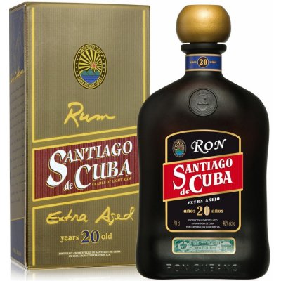 SANTIAGO DE CUBA 20y 40% 0,7 l (karton) – Zboží Mobilmania