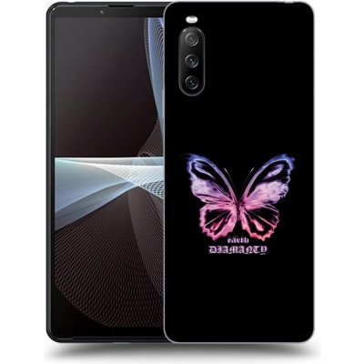 Picasee silikonové Sony Xperia 10 III - Diamanty Purple černé – Zboží Mobilmania